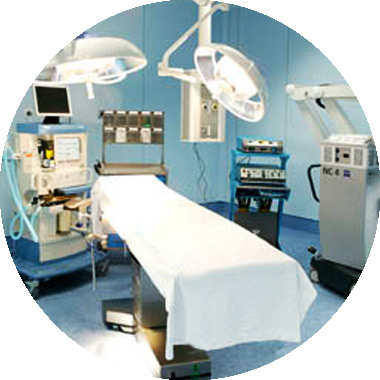Lighting of surgical block, therapeutic light