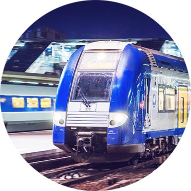 Rail cars lighting and signaling